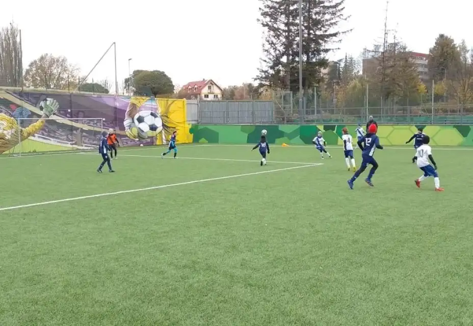 Starší přípravka na turnaji MiniMorava v Novém Jičíně