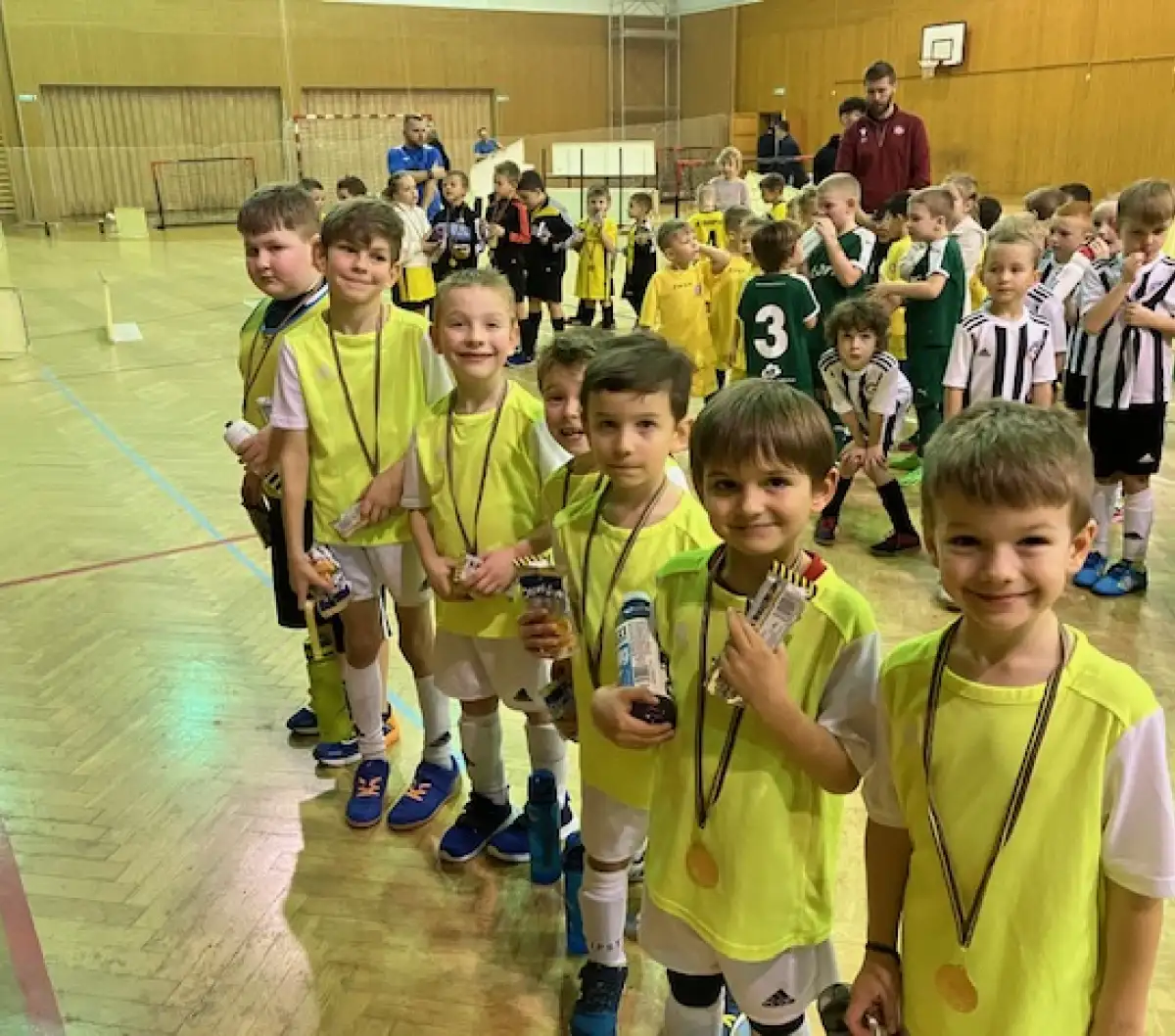 Benjamínci odehráli skvělý turnaj v Bystřici pod Hostýnem