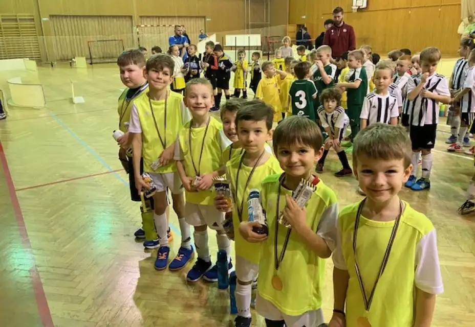 Benjamínci odehráli skvělý turnaj v Bystřici pod Hostýnem