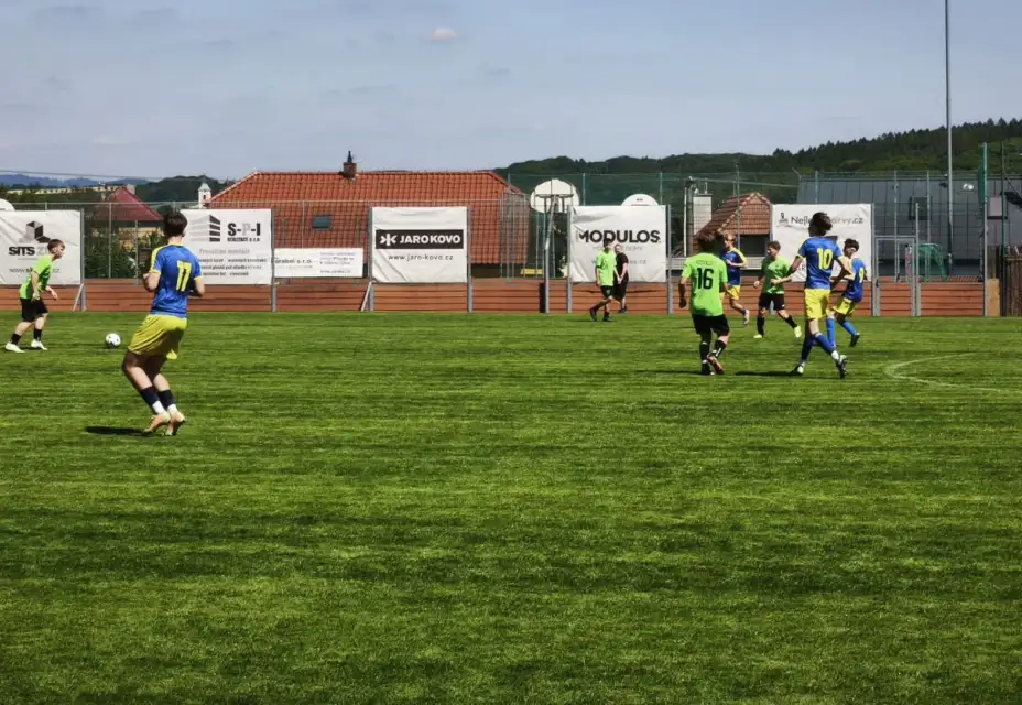 Béčko dorostu i přes prohru 2:5 v Kostelci herně nezklamalo