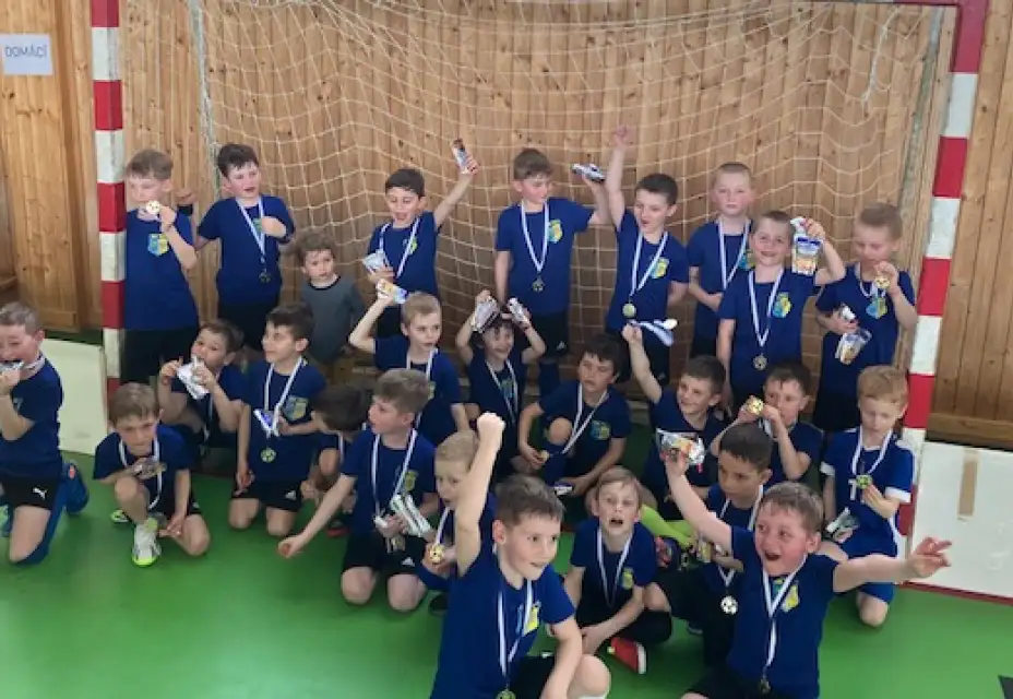 V Morkovicích odehráli benjamínci poslední halový turnaj sezóny