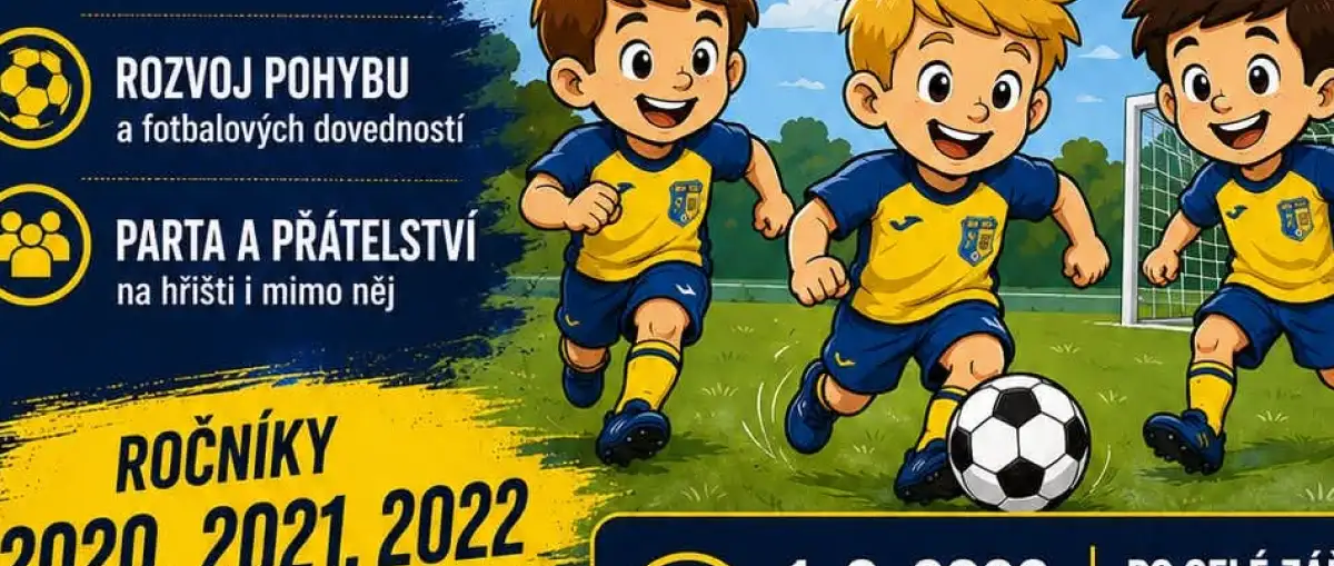 Nábor benjamínků na Pasekách proběhne v úterý 1.9.2026 od 16:15h.