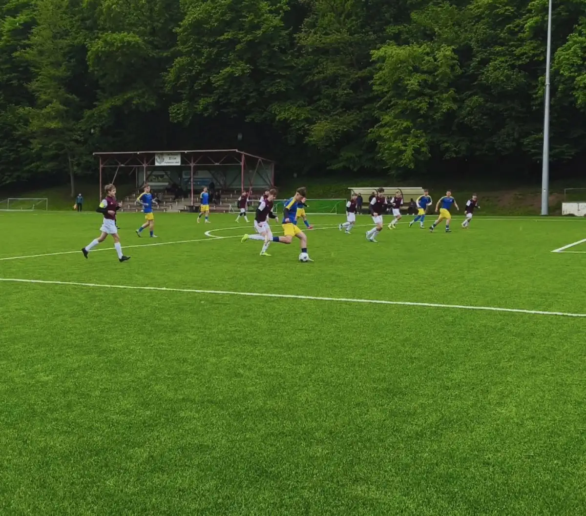 Béčko dorostu si otevřelo střelnici a porazilo Dolní Lhotu 14:1