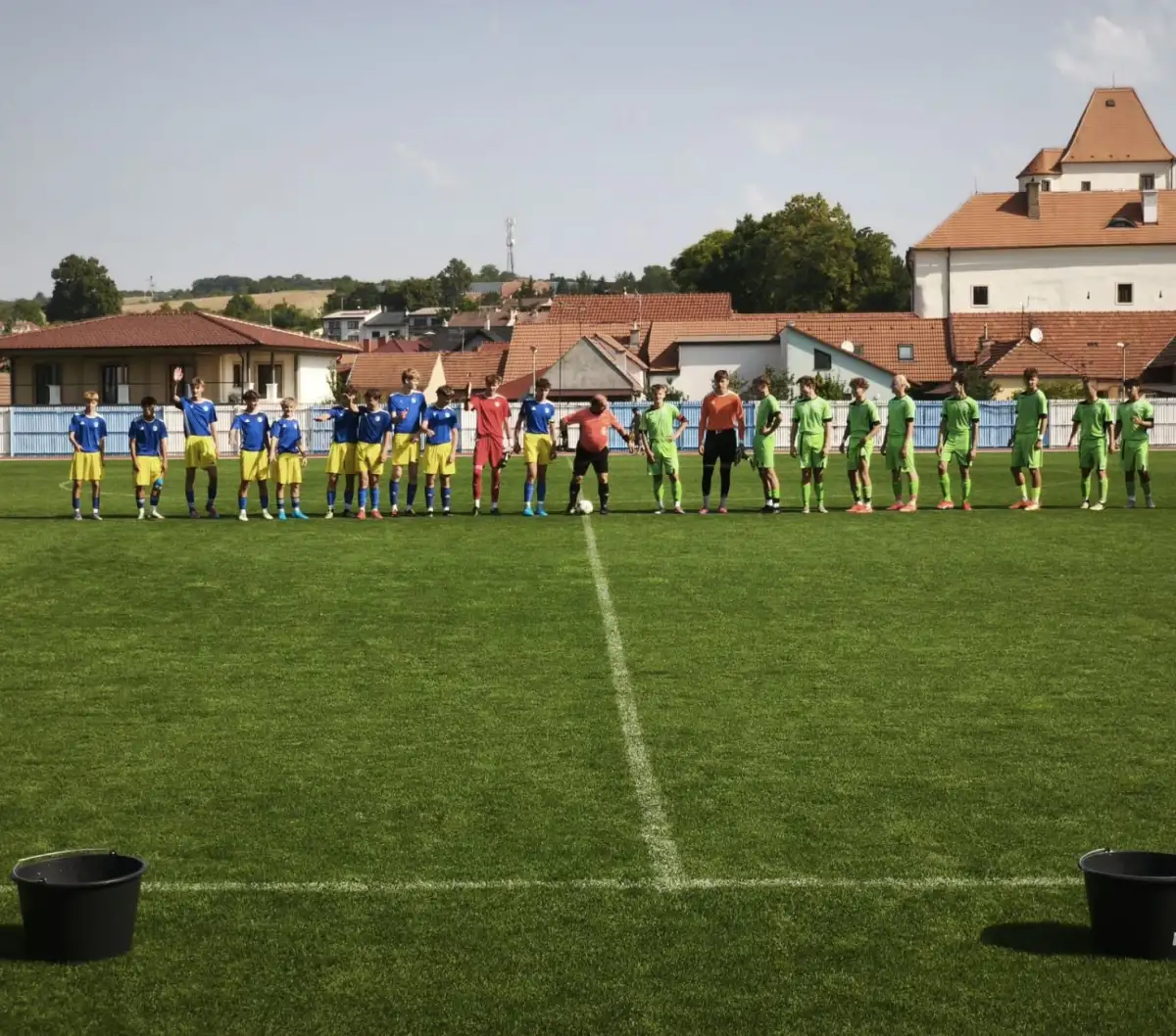 Těsná výhra dorostu v Hluku,bohužel s ošklivým zraněním kapitána týmu