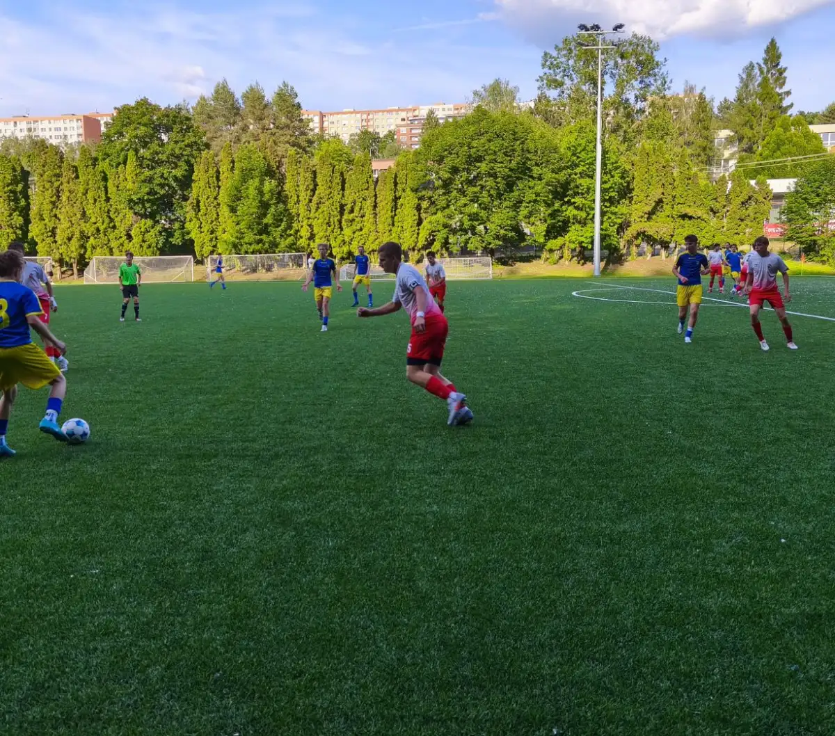 Sdružený dorost B rozhodl v závěru i v oslabení o výhře 2:1 nad Nedašovem