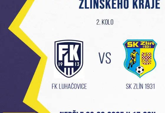 Pohárové utkání 2 .kolo v Luhačovicích - 03.08.2025