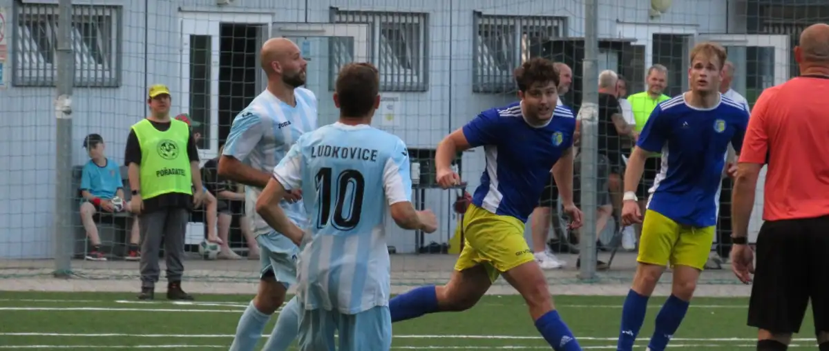 A-tým již v první půli rozhodl o vítěztví nad Ludkovicemi 2:0