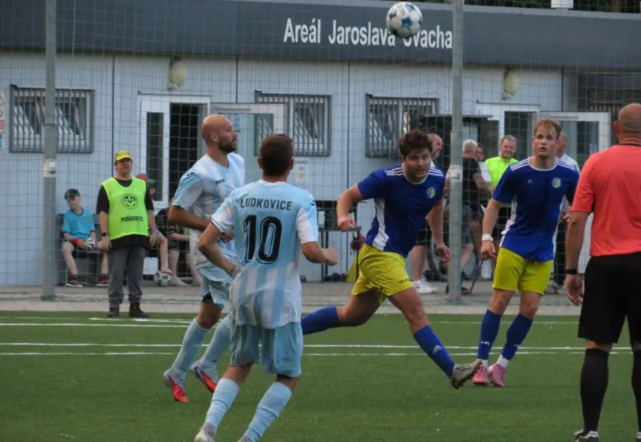 A-tým již v první půli rozhodl o vítěztví nad Ludkovicemi 2:0