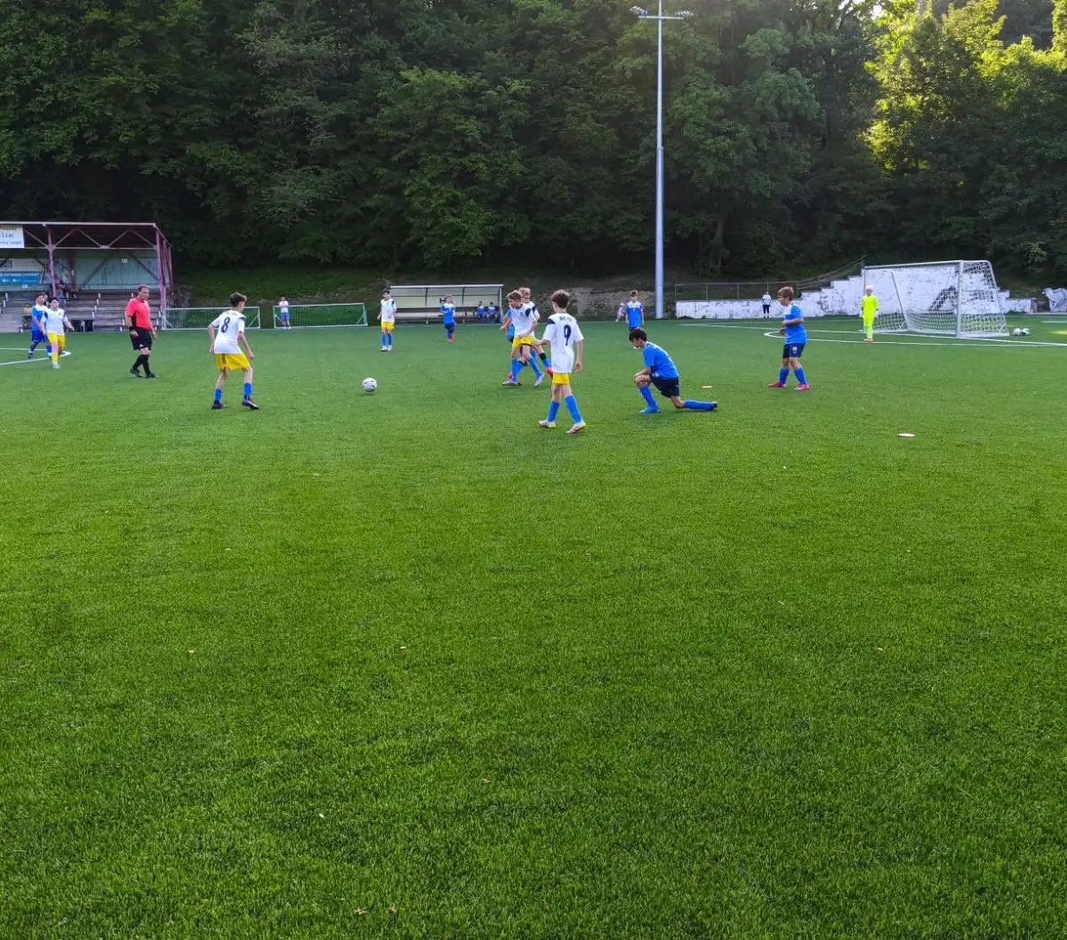 Mladší žáci rozjeli proti Chropyni gólové hody a zvítězili 16:0