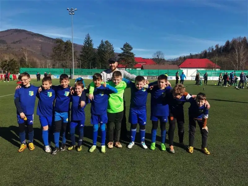 Starší přípravka na turnaji MiniMorava v Rožnově pod Radhoštěm